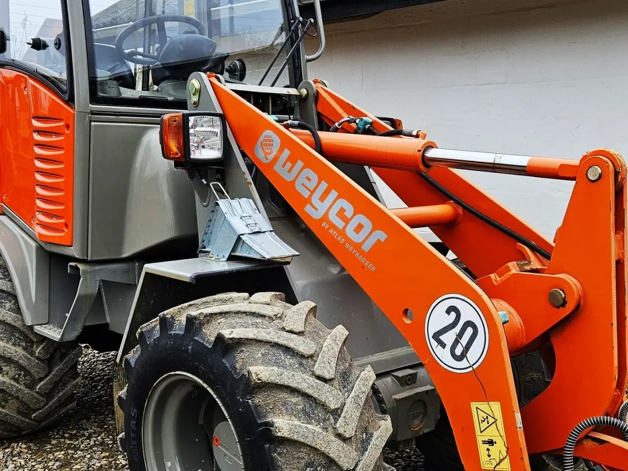 Billede 3 - Weycor AR 40 / med kabine / pæn maskine og timetal