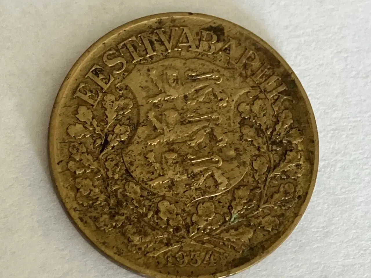 Billede 2 - 1 Kroon Estonia 1934
