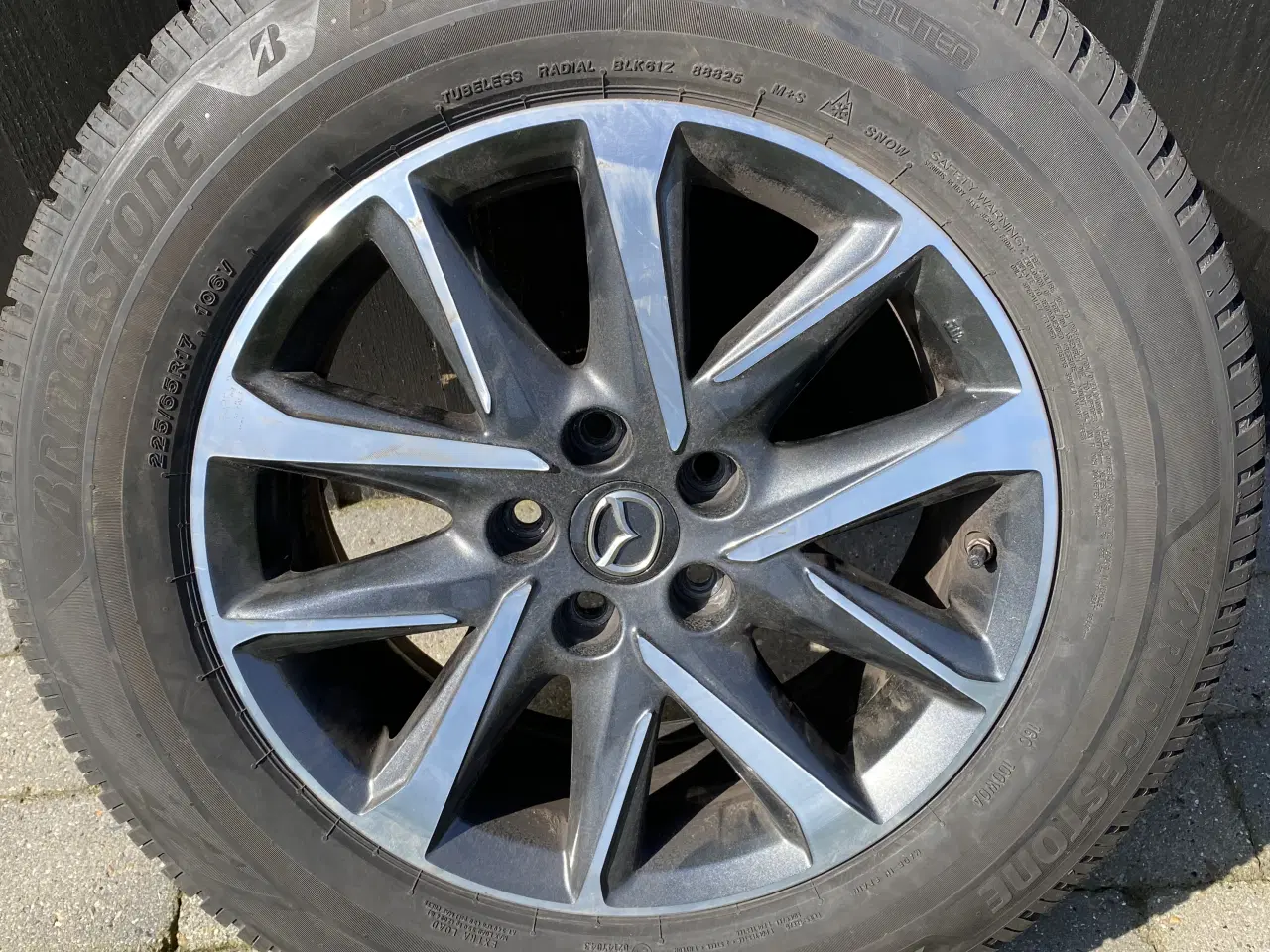 Billede 1 - Komplette vinterhjul på alufælge