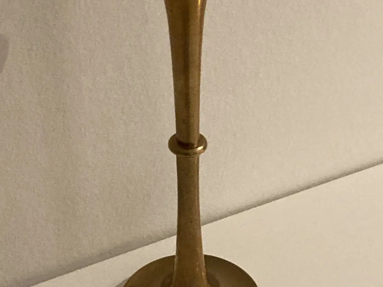 Billede 1 - Lysestage i messing