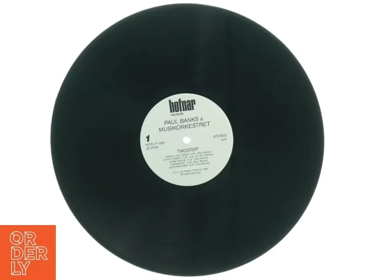 Billede 3 - Paul Banks & Musikkorkestret - Twostep LP fra Hofnar Records (str. 31 x 31 cm)