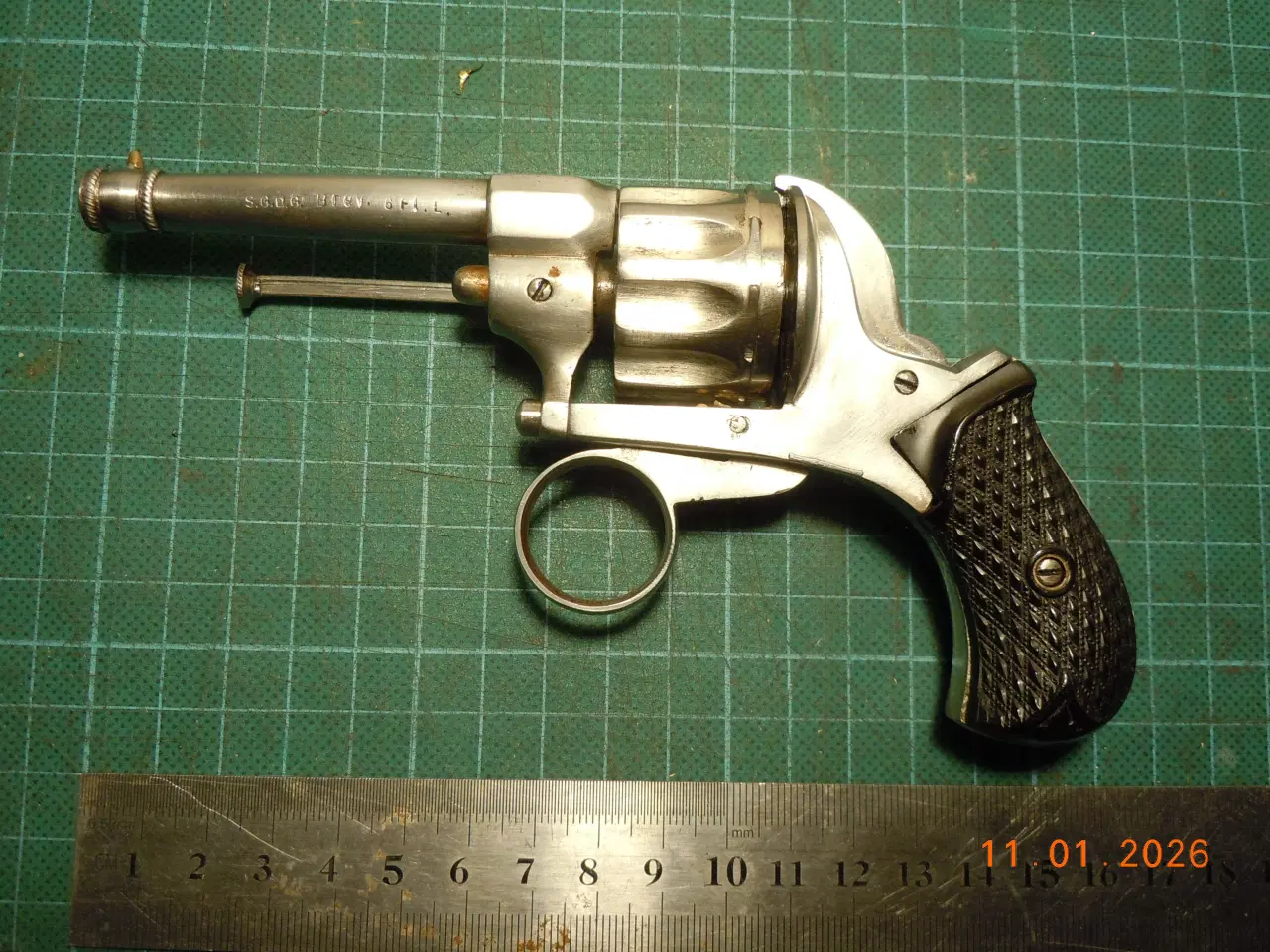 Billede 2 - Revolver Cyclon 1889 kal. 22. 10 skuds cylinder.