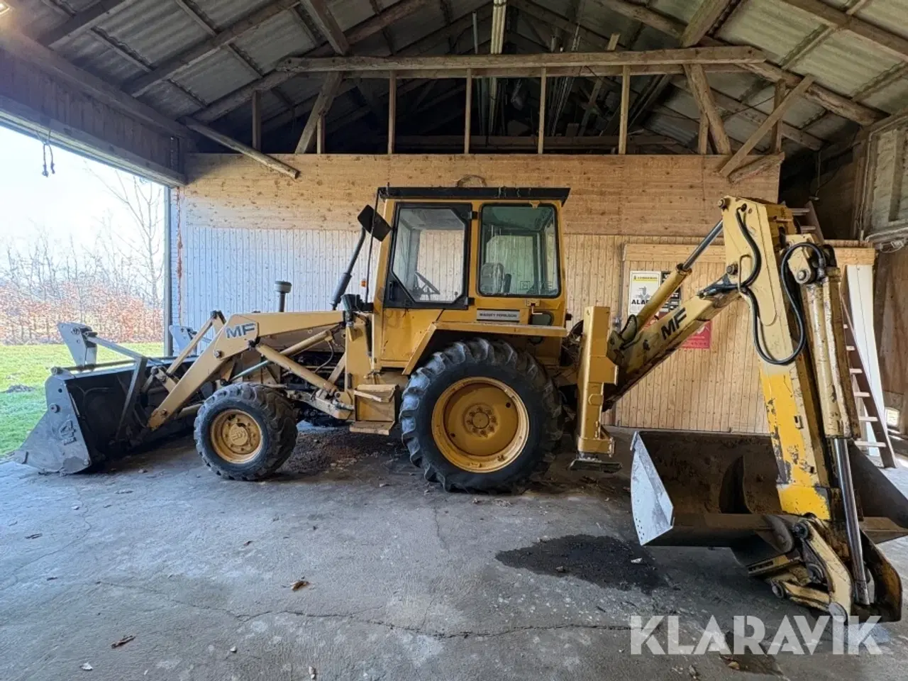 Billede 3 - Rendegraver Massey Ferguson MF 50 H type 2522