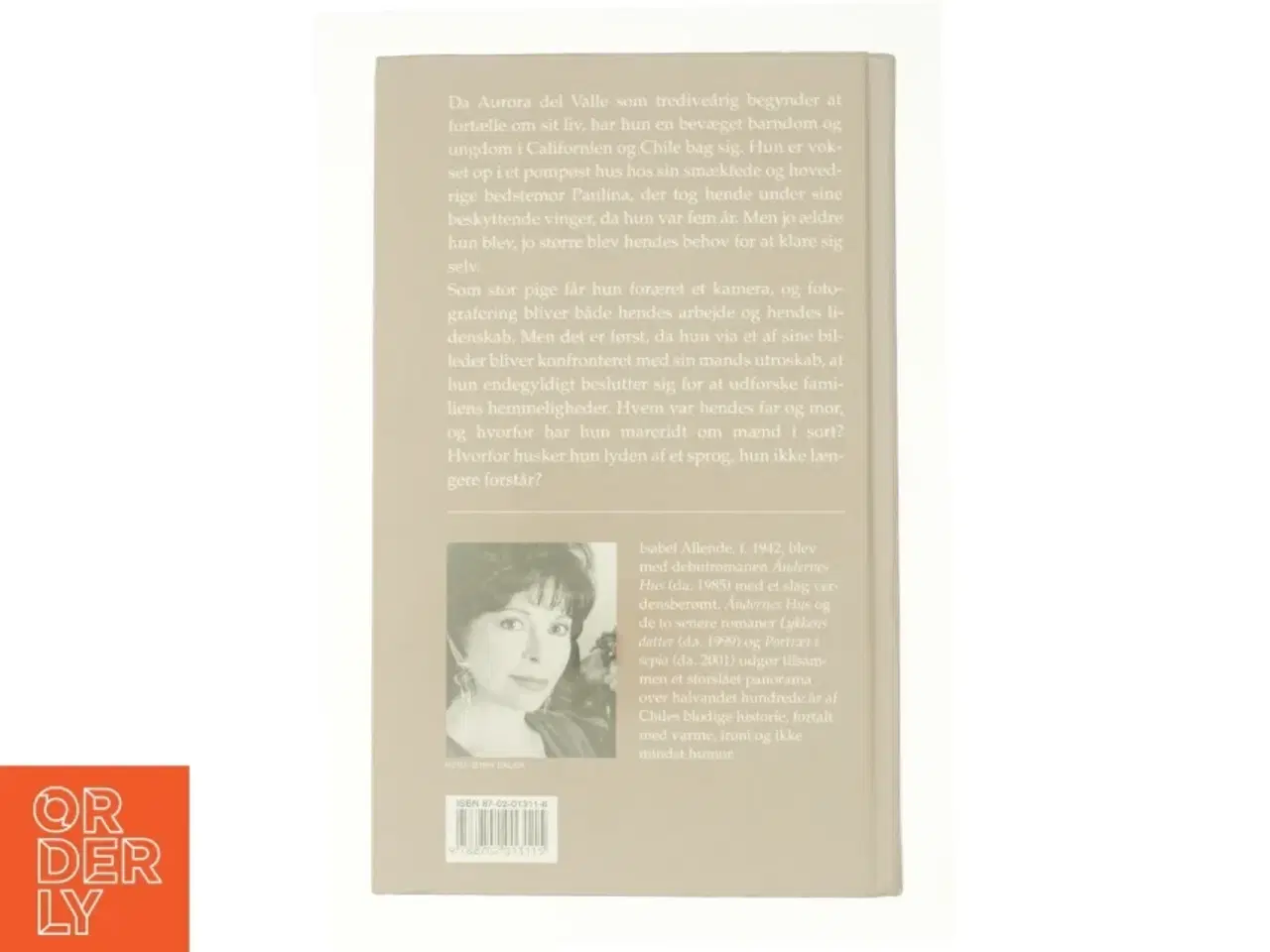 Billede 2 - Portræ i sepia af Isabel Allende (Bog)