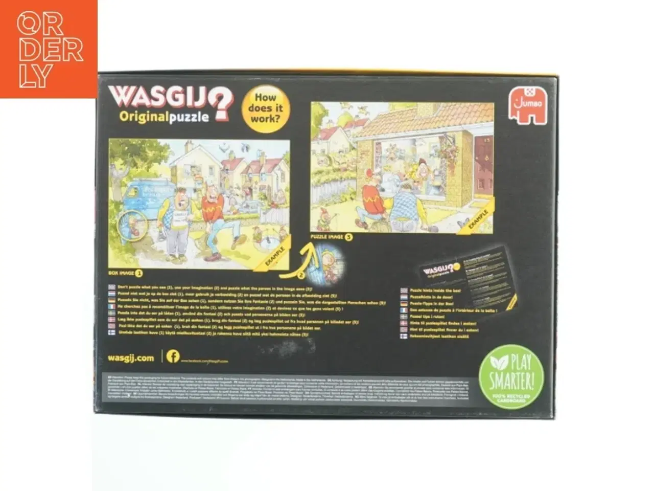 Billede 2 - Wasgij puslespil 1000 brikker fra Jumbo (str. 1000. rækker)
