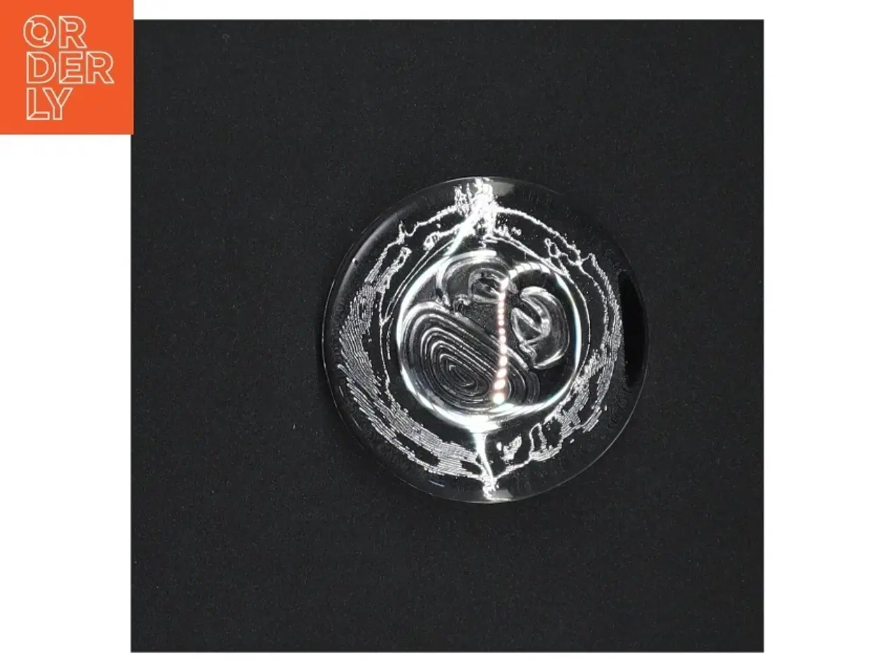 Billede 3 - Glaskunst askebæger (str. 7 x 7 cm)