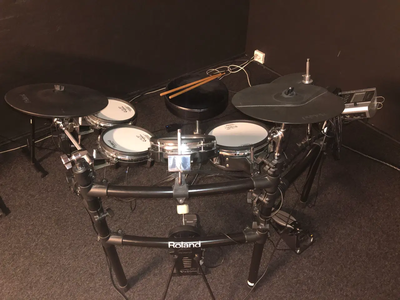 Billede 1 - Roland td-9 eltrommesæt