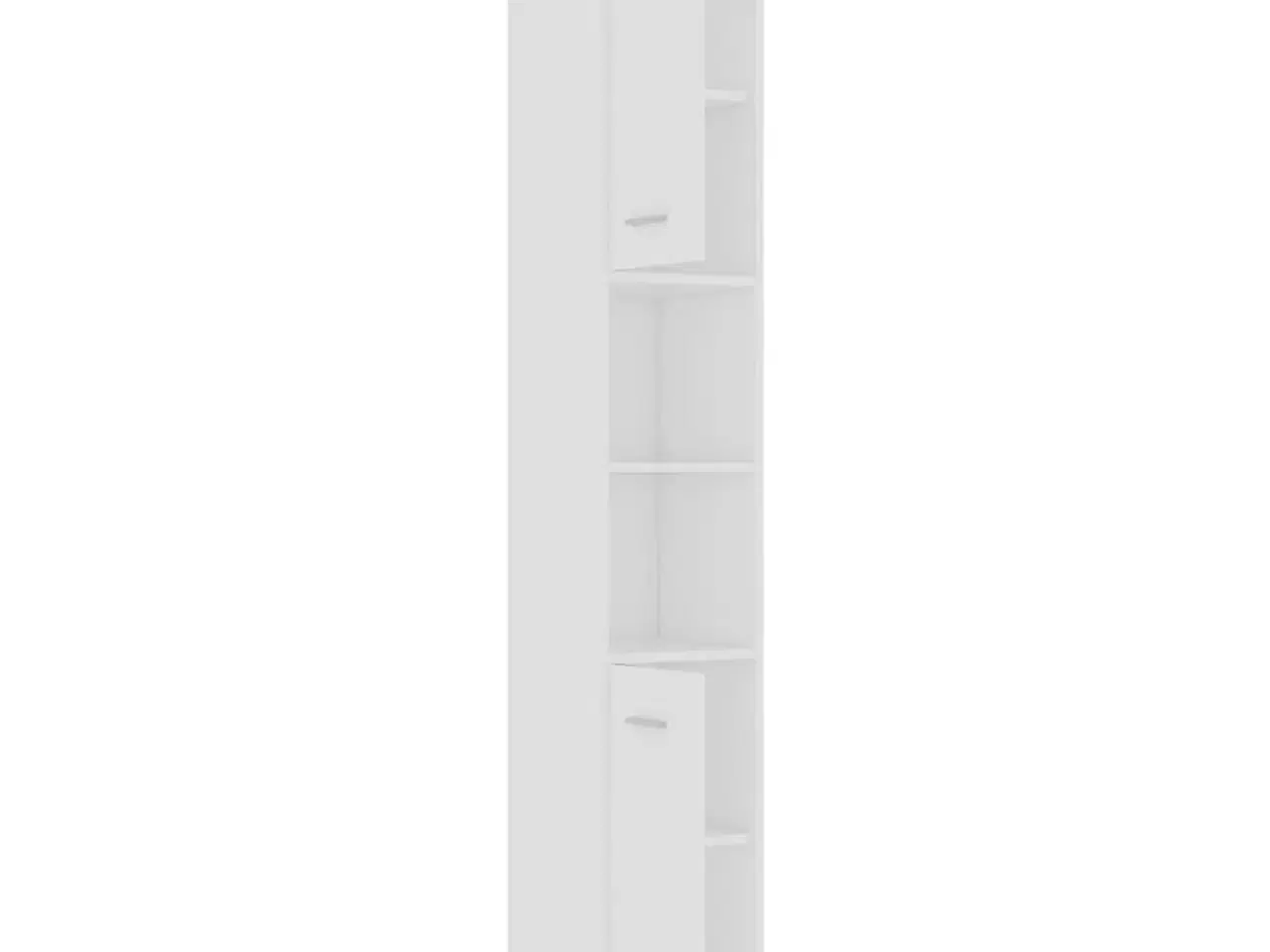 Billede 6 - Badeværelsesskab 30x30x183,5 cm spånplade hvid
