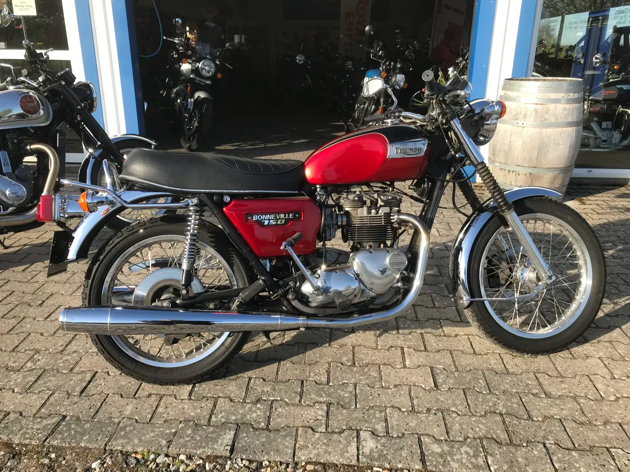 Billede 1 - Triumph T140 750cc  Bonneville 5 gear