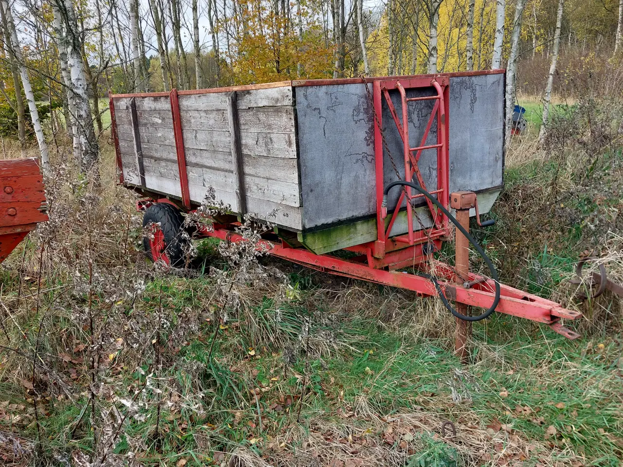 Billede 5 - Traktorvogn med tip