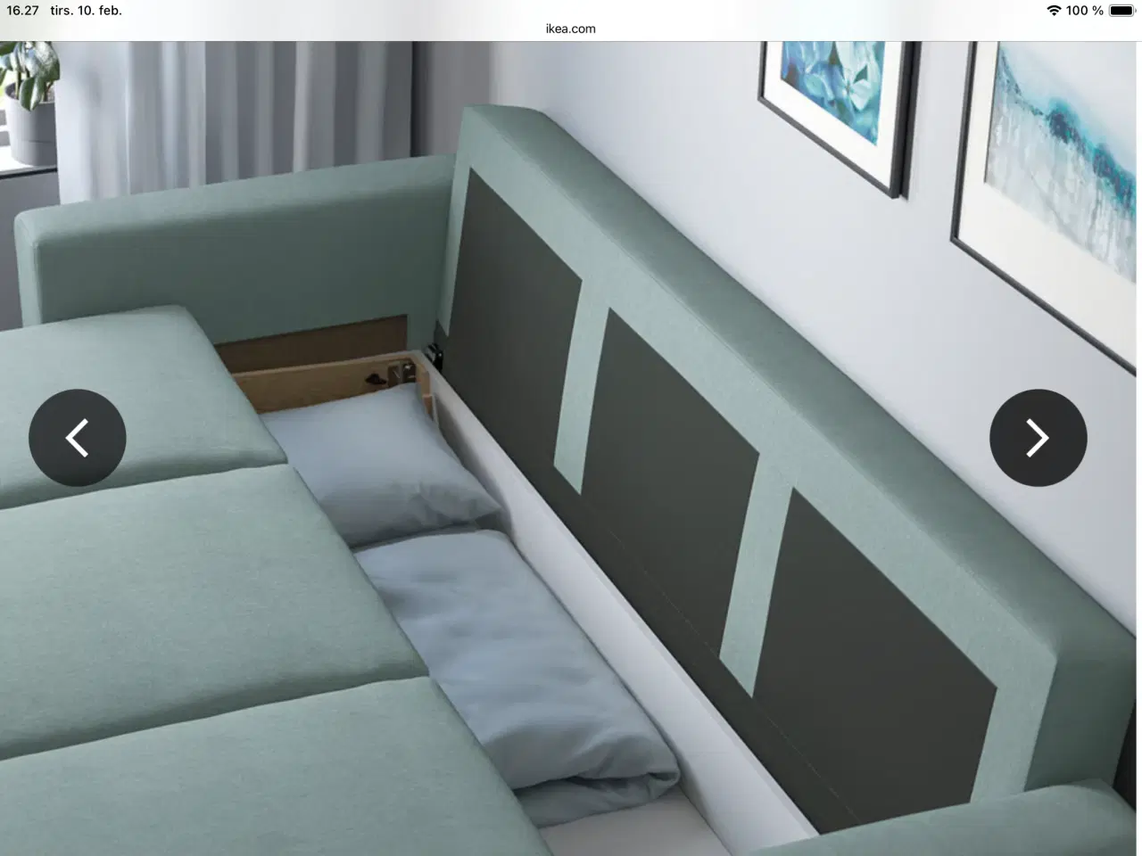 Billede 4 - Ikea sovesofa 