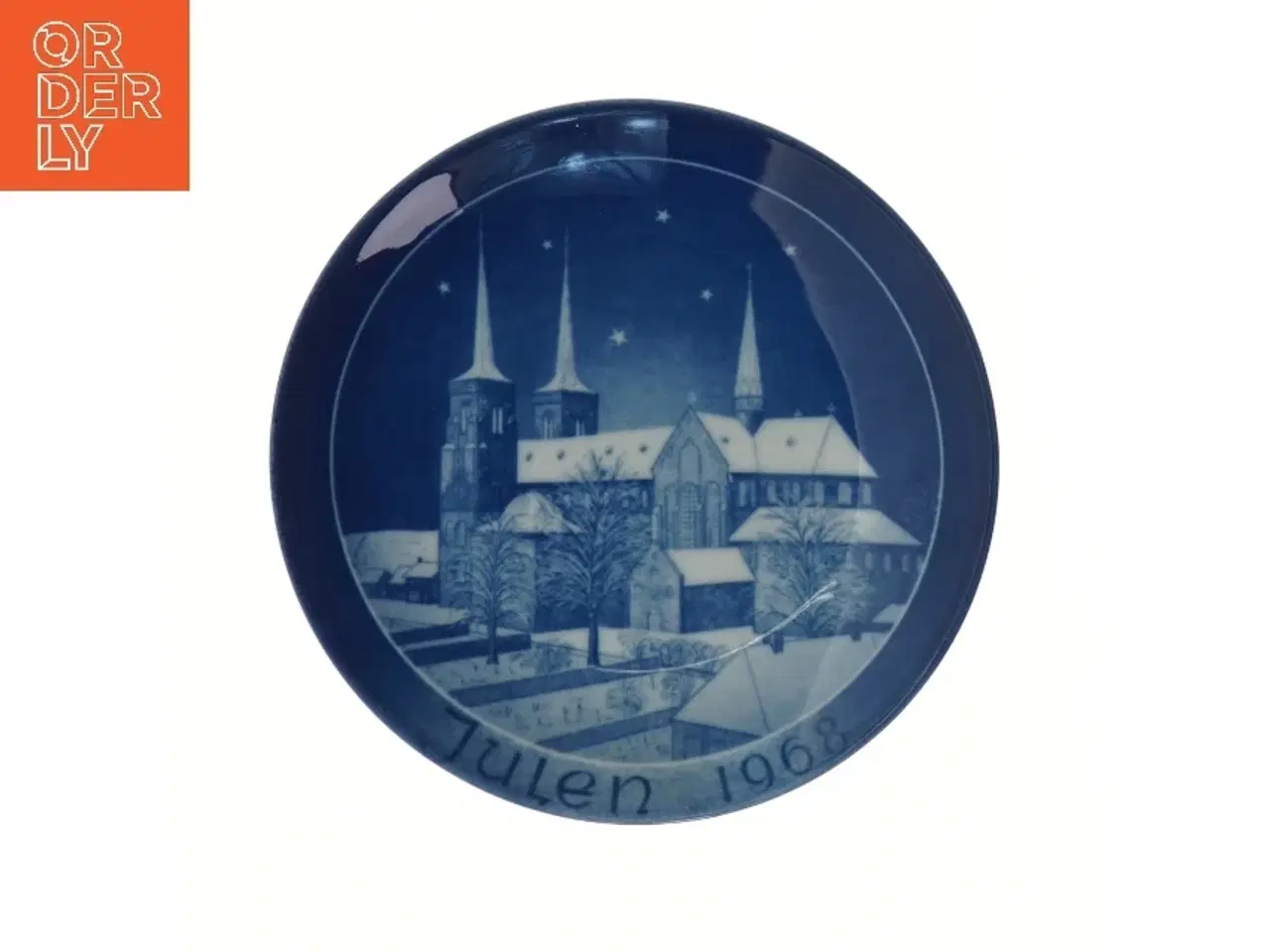 Billede 1 - Årgang juleplatte1968 (str. Ø 20 cm)