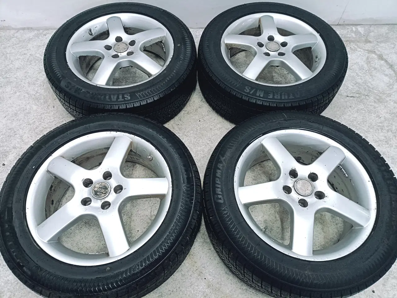 Billede 5 - 5x114,3 17" ET38 nav 73ø MegaWheels vintersæt