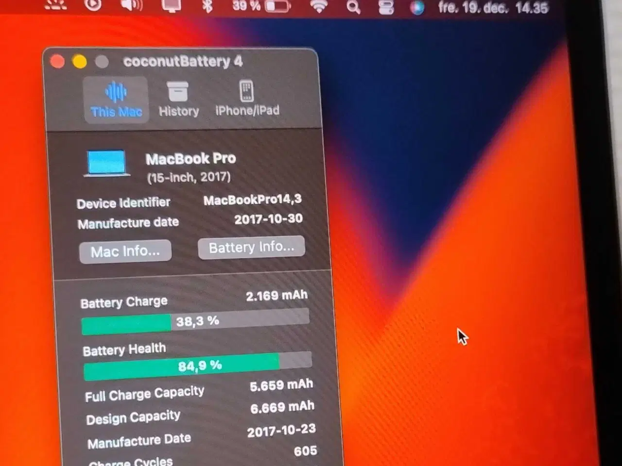 Billede 13 - MacBook Pro Touchbar 15"