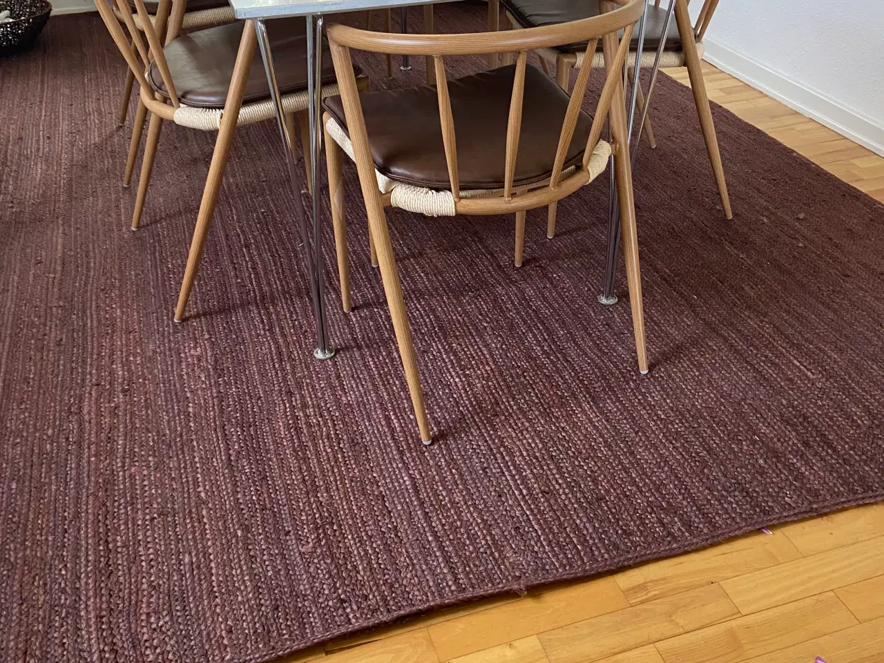 Billede 5 - Nyt jutetæppe Amasia (kaffe)