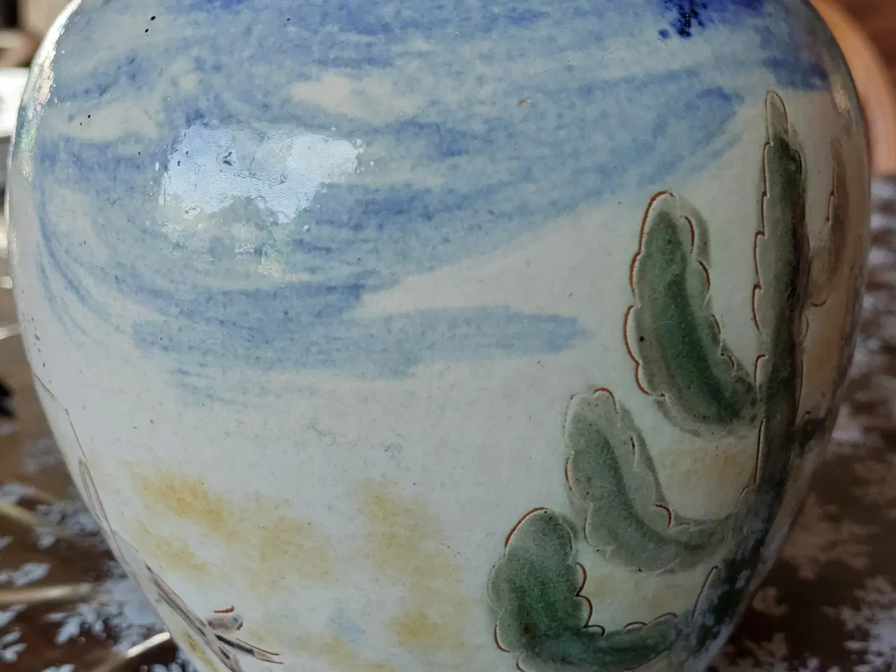 Billede 4 - vase - HUMLEBÆK LERVAREFABRIK - 1930erne