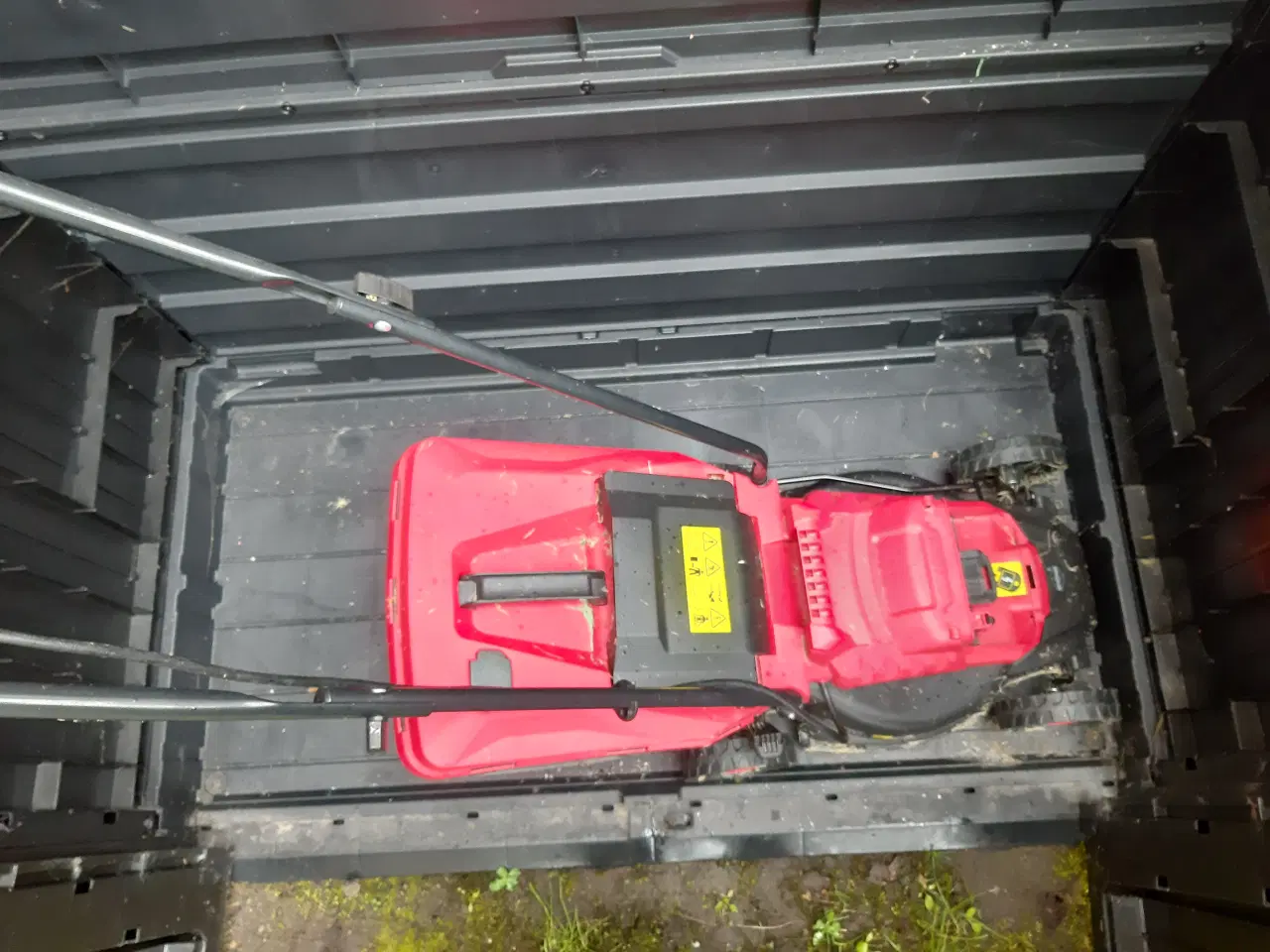 Billede 1 - Plæneklipper elektrisk m. Batteri Mitsutomo 35962