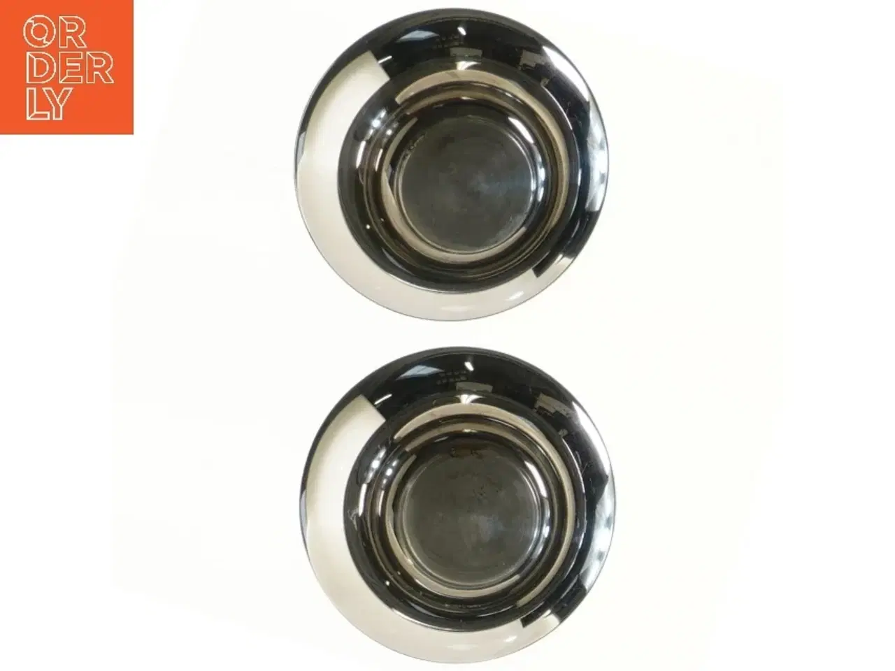 Billede 3 - Sæt af rustfri stålkander fra Erik Bagger (str. Ø 10x6 cm)