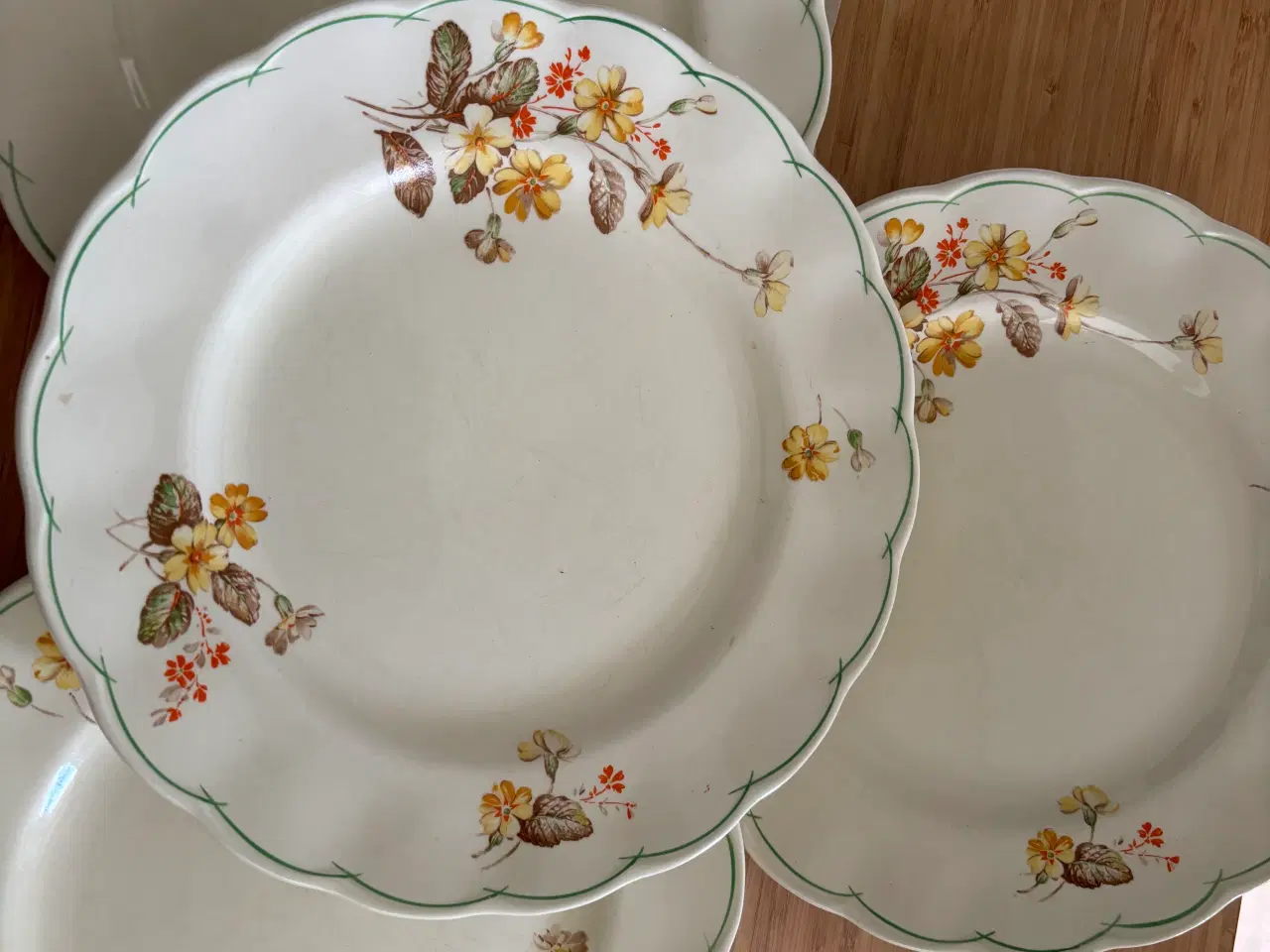 Billede 1 - Vintage tallerkner 