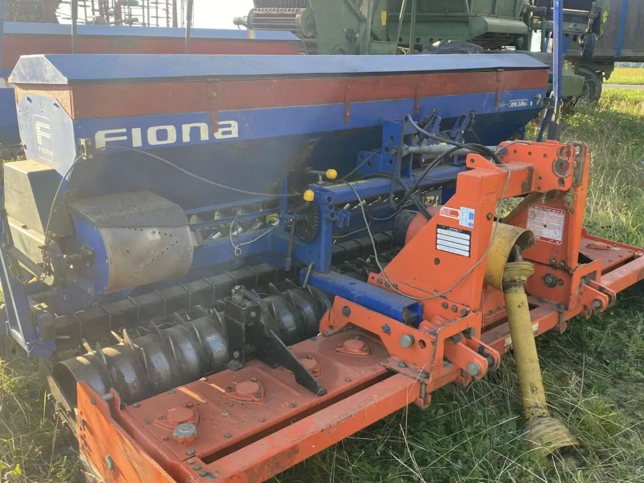 Billede 1 - Maschio 3 meter rotorharve med Fiona såmaskine