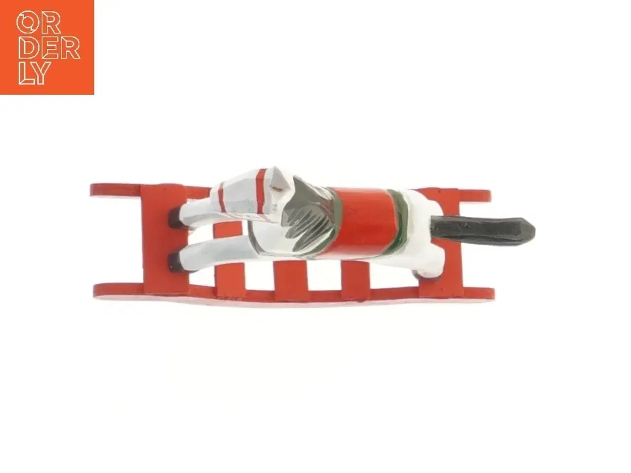 Billede 2 - Træ gyngehest dekoration (str. 13,5x4x14,5 cm)