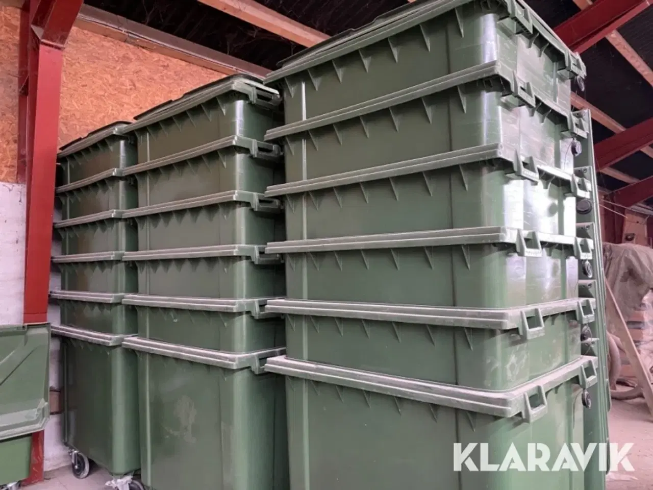 Billede 2 - Affaldscontainere Lasto 770 liter 6 styk