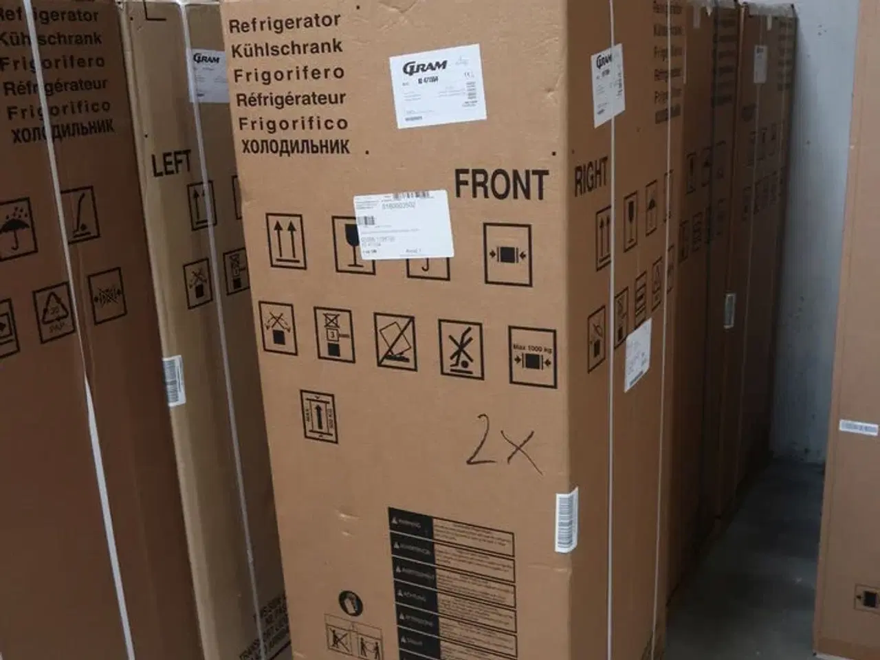Billede 1 - Køle/fryseskab GRAM KF 471554