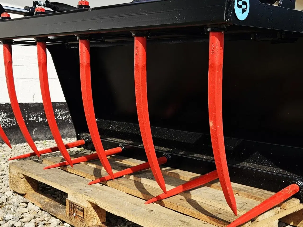 Billede 4 - CP Metal Siloklo / høj kvalitet / 110 - 150 cm / med valgfri ophæng og 2 stempler