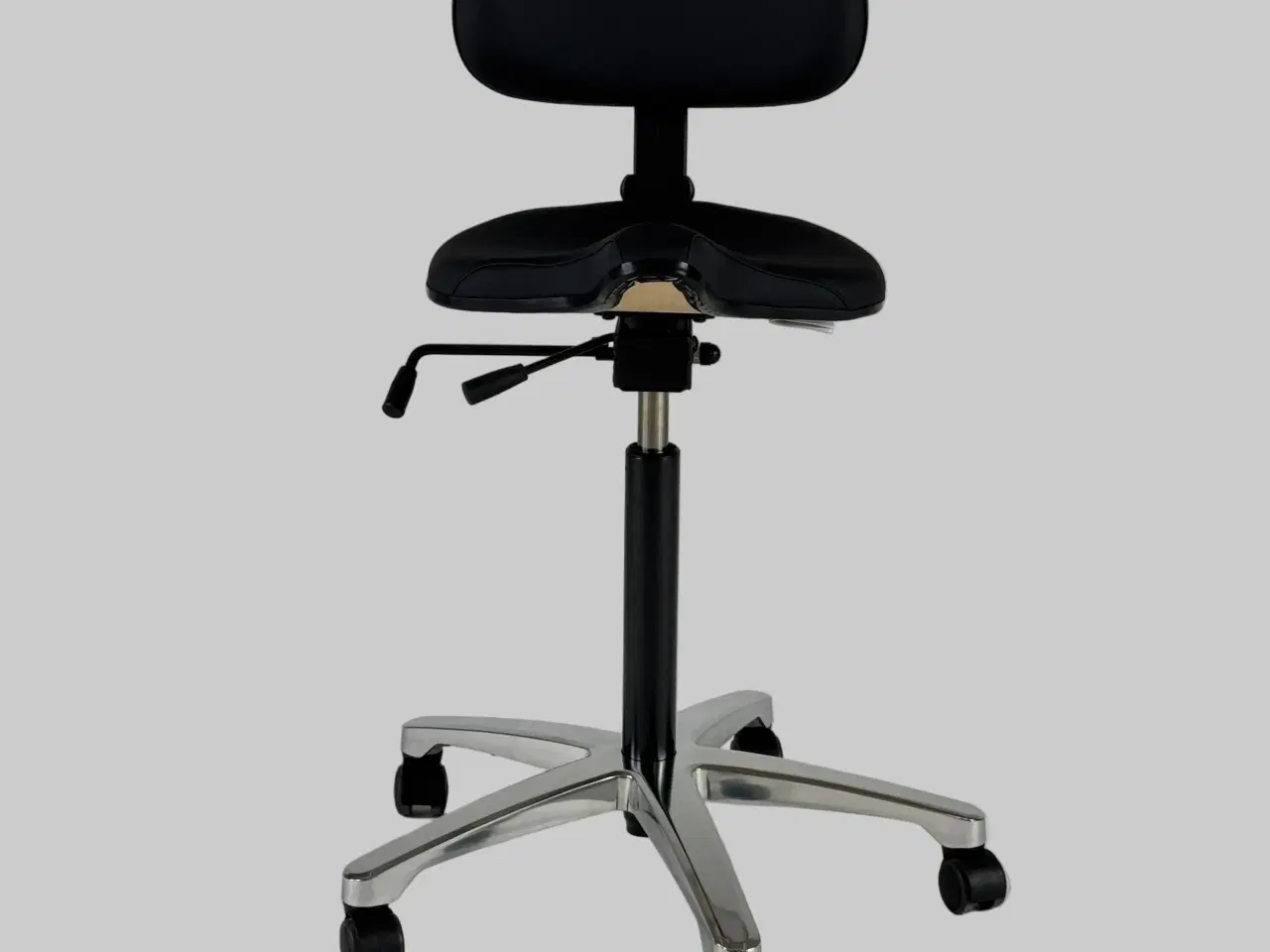 Billede 3 - RH Support 4501 Kontorstol – Sort/Krom Stel