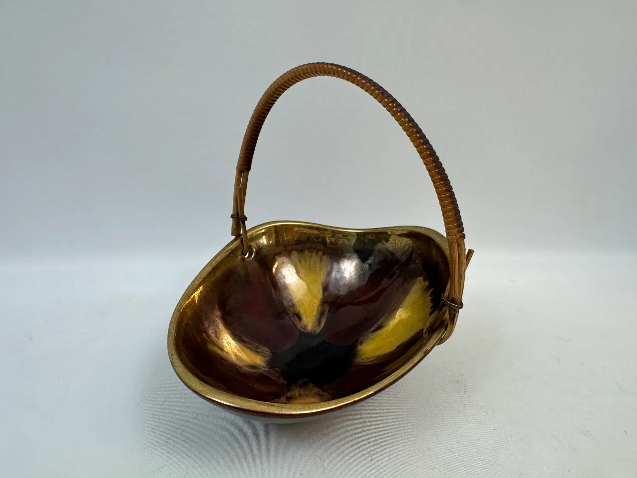 Billede 1 - WG retro skål m. flethank 