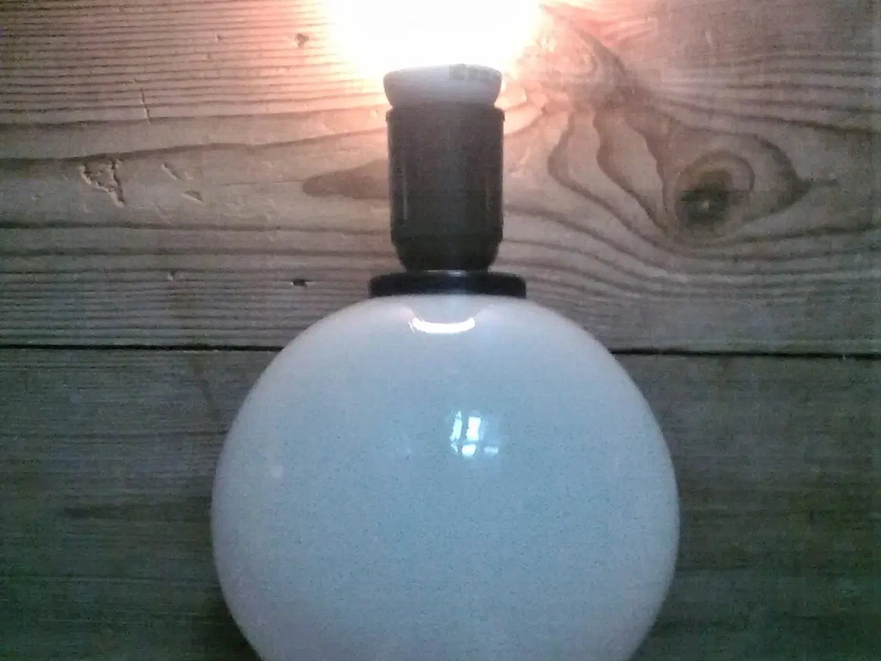 Billede 4 - Opaline kugle bordlampe BRUGSKLAR