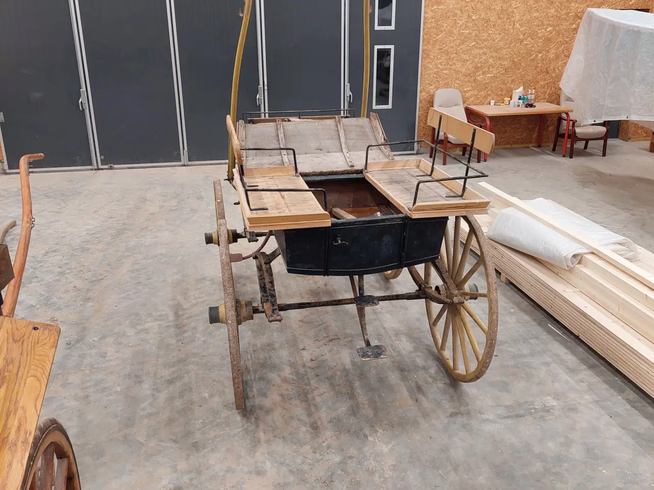 Billede 5 - Hestevogne og dele til kælk