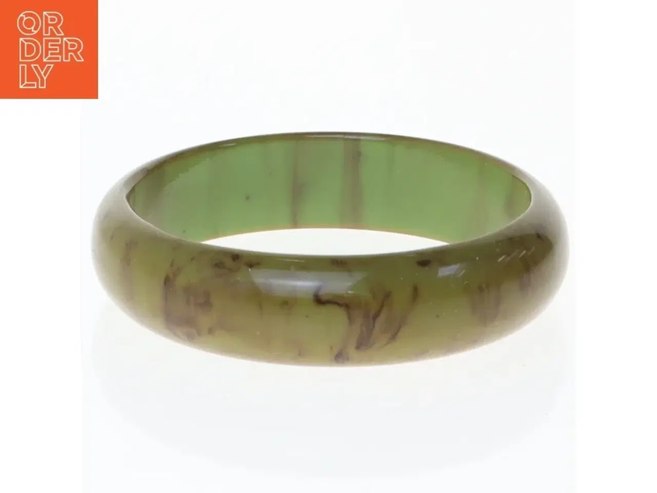 Billede 1 - Grønt armbånd (str. 6 x 2 cm)