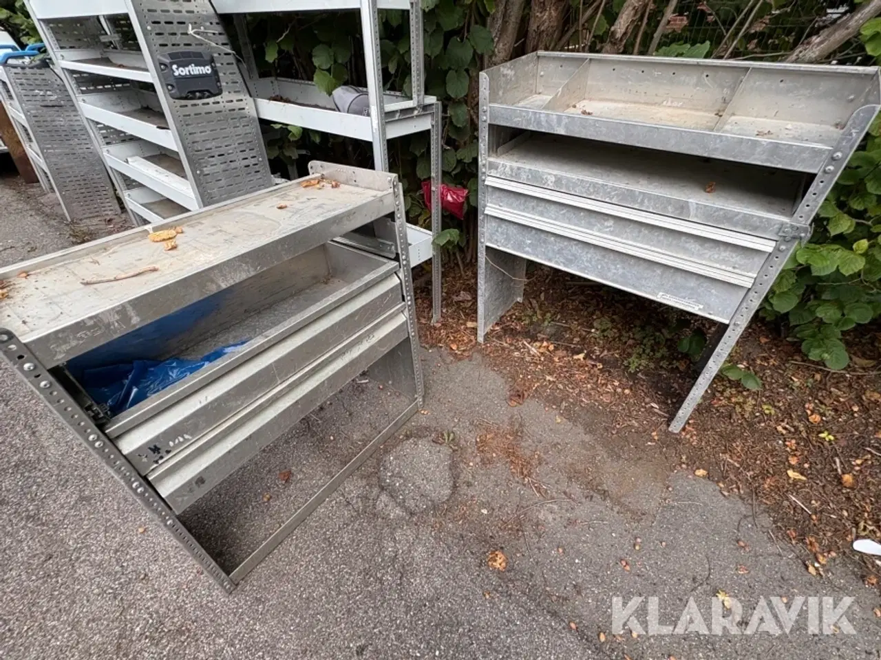 Billede 1 - Reolsystemer aluminium Raco 2 styks