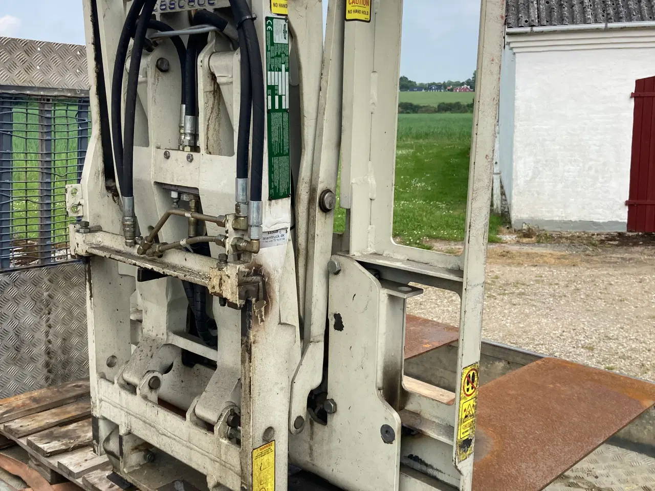 Billede 4 - Slipsheet push/pull aggregat til gaffeltruck 