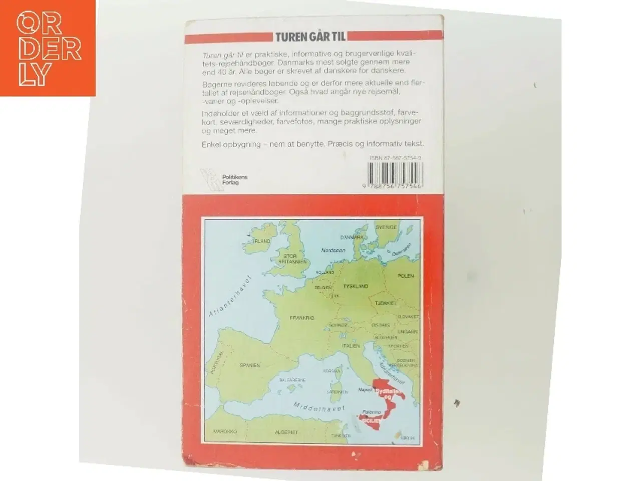 Billede 3 - Turen går til Syditalien og Sicilien (Bog)