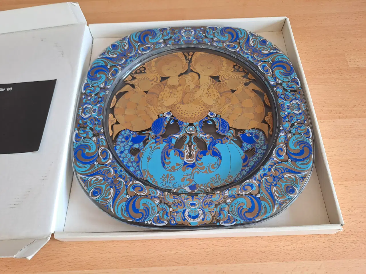 Billede 4 - 4 stk. Bjørn Wiinblad glas platter