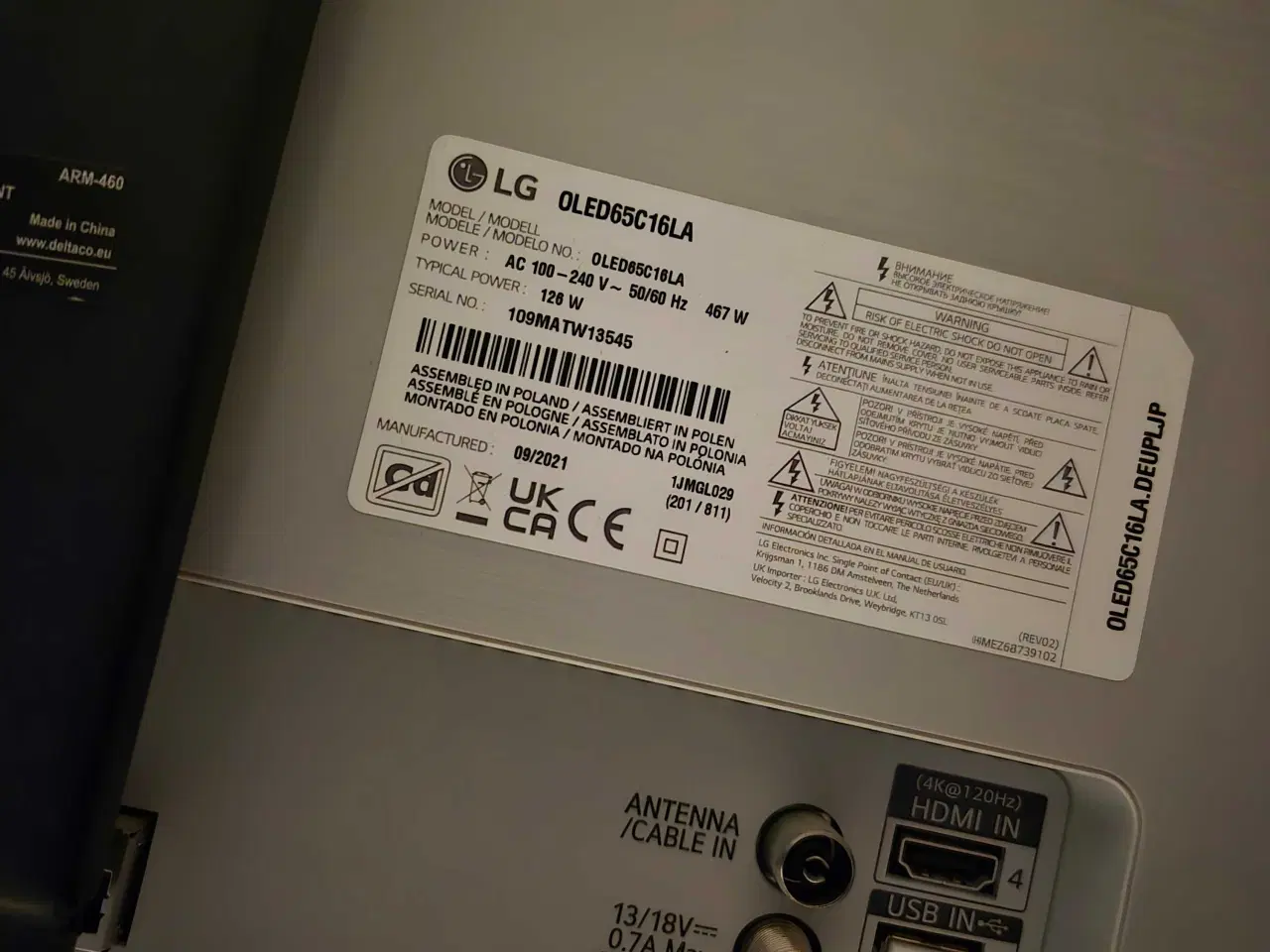 Billede 7 - Oled 65 lg tv 