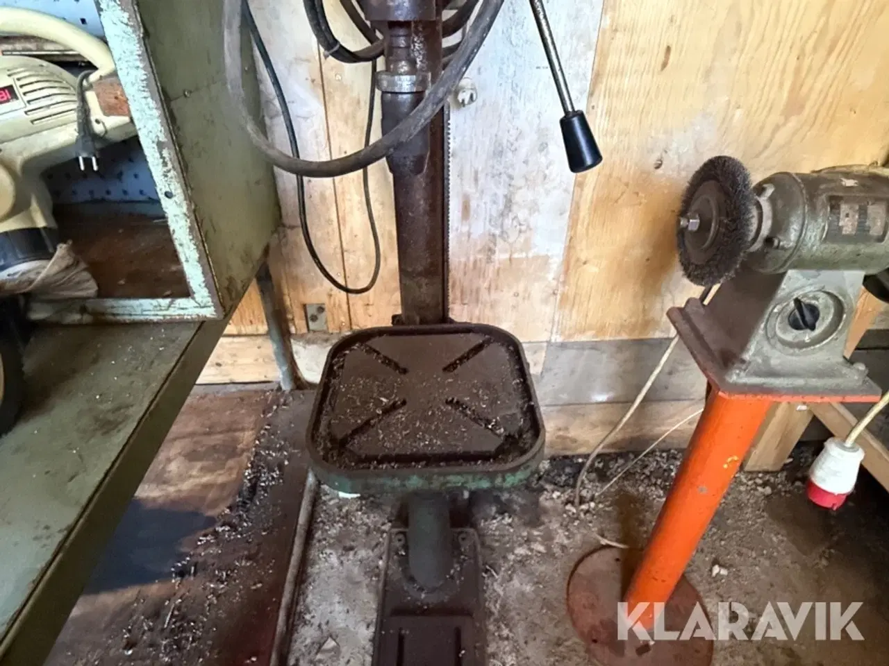 Billede 4 - Søjleboremaskine + bænksliber