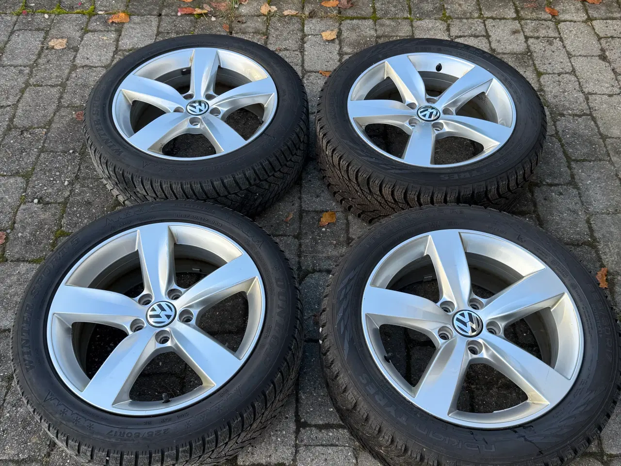 Billede 2 - Originale VW vinter alufælge model Avus 17 tommer