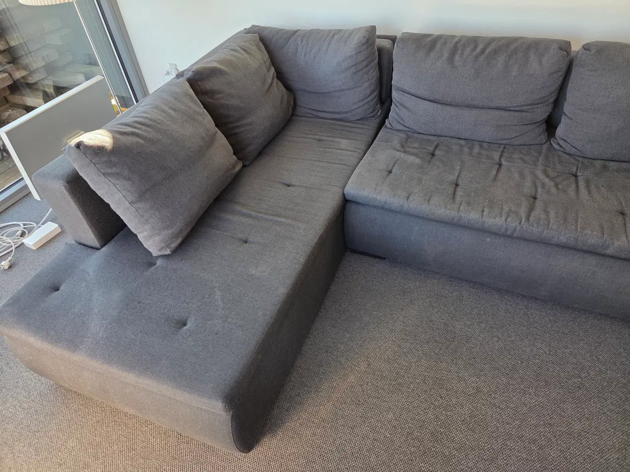 Billede 1 - En hjørnesofa. 