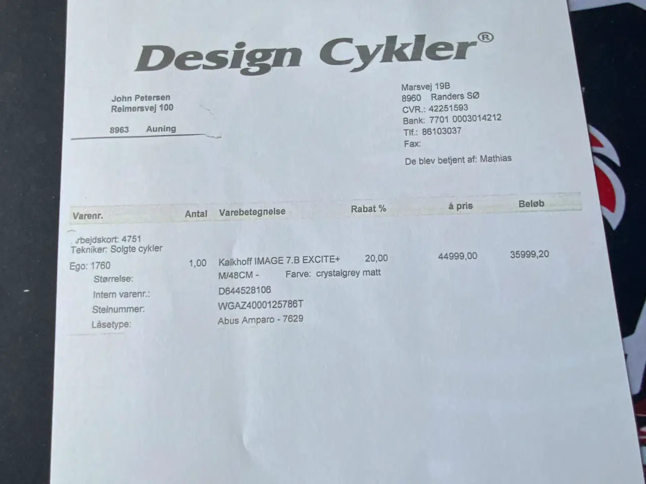 Billede 6 - El cykel KALKHOFF IMAGE 7.B EXCITIVE+
