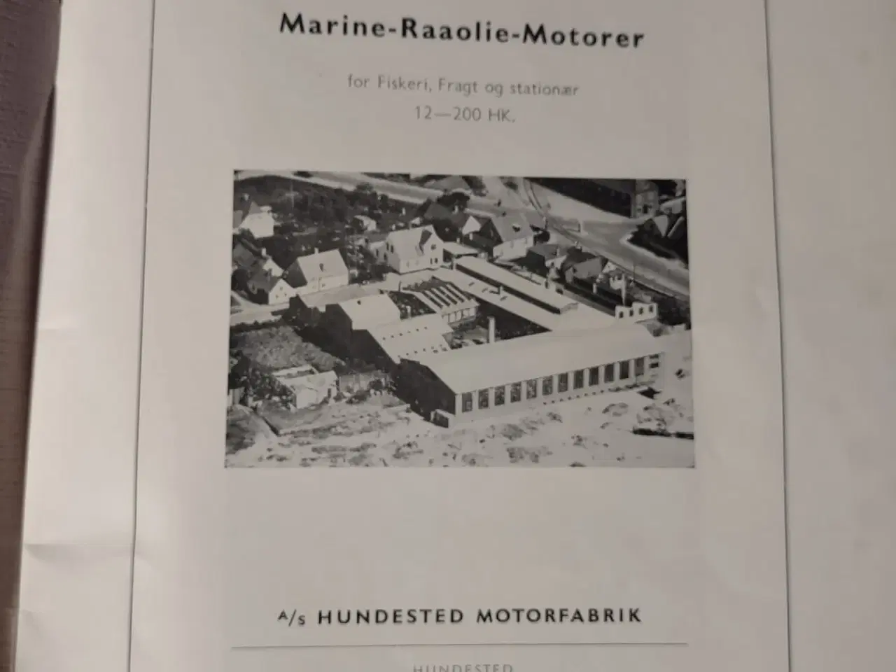 Billede 2 - Vintage katalog – Hundested Marine Motor (H.M.F.) 