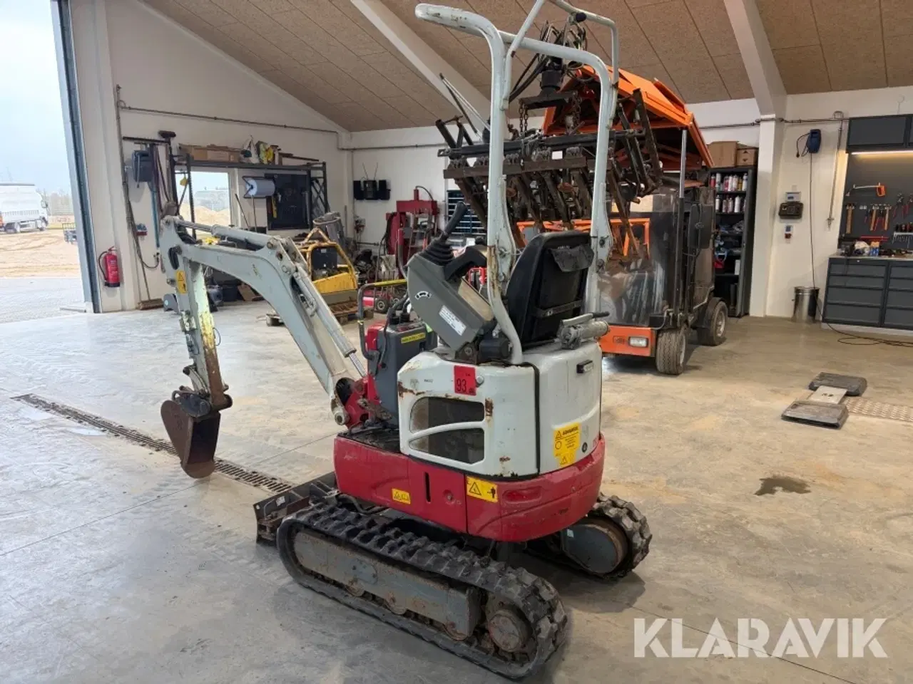 Billede 3 - Minigraver Takeuchi TB 210R