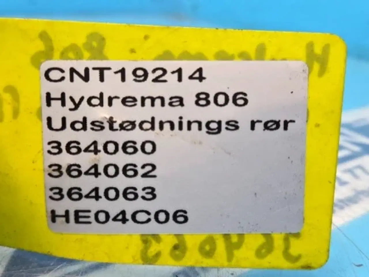Billede 12 - Hydrema 806 Udstødningsrør 364060