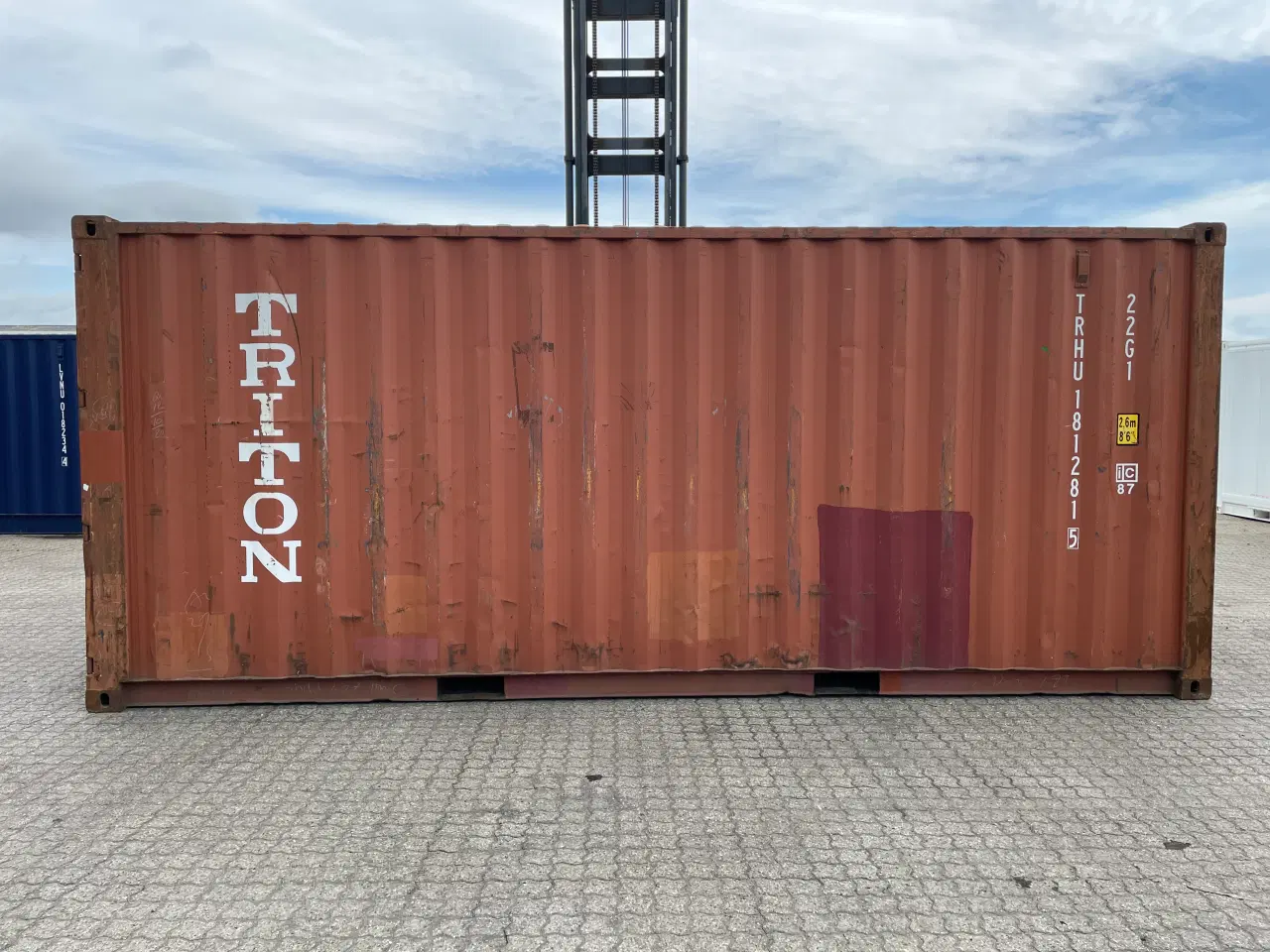 Billede 3 - 20 fods Container- ID: TRHU 181281-5