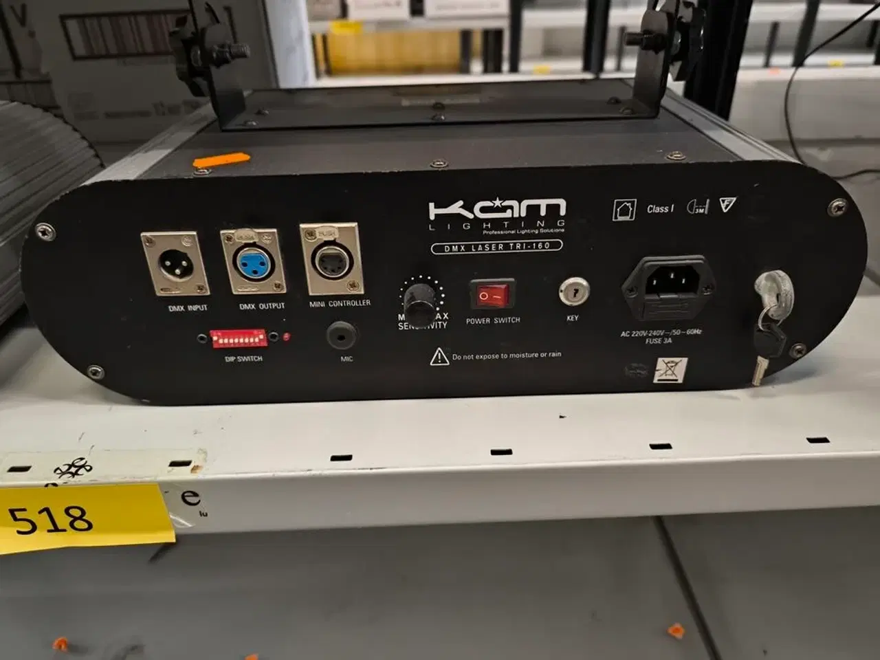 Billede 4 - Lyseffekt KAM LIGHTING DMX LASER TRI-600