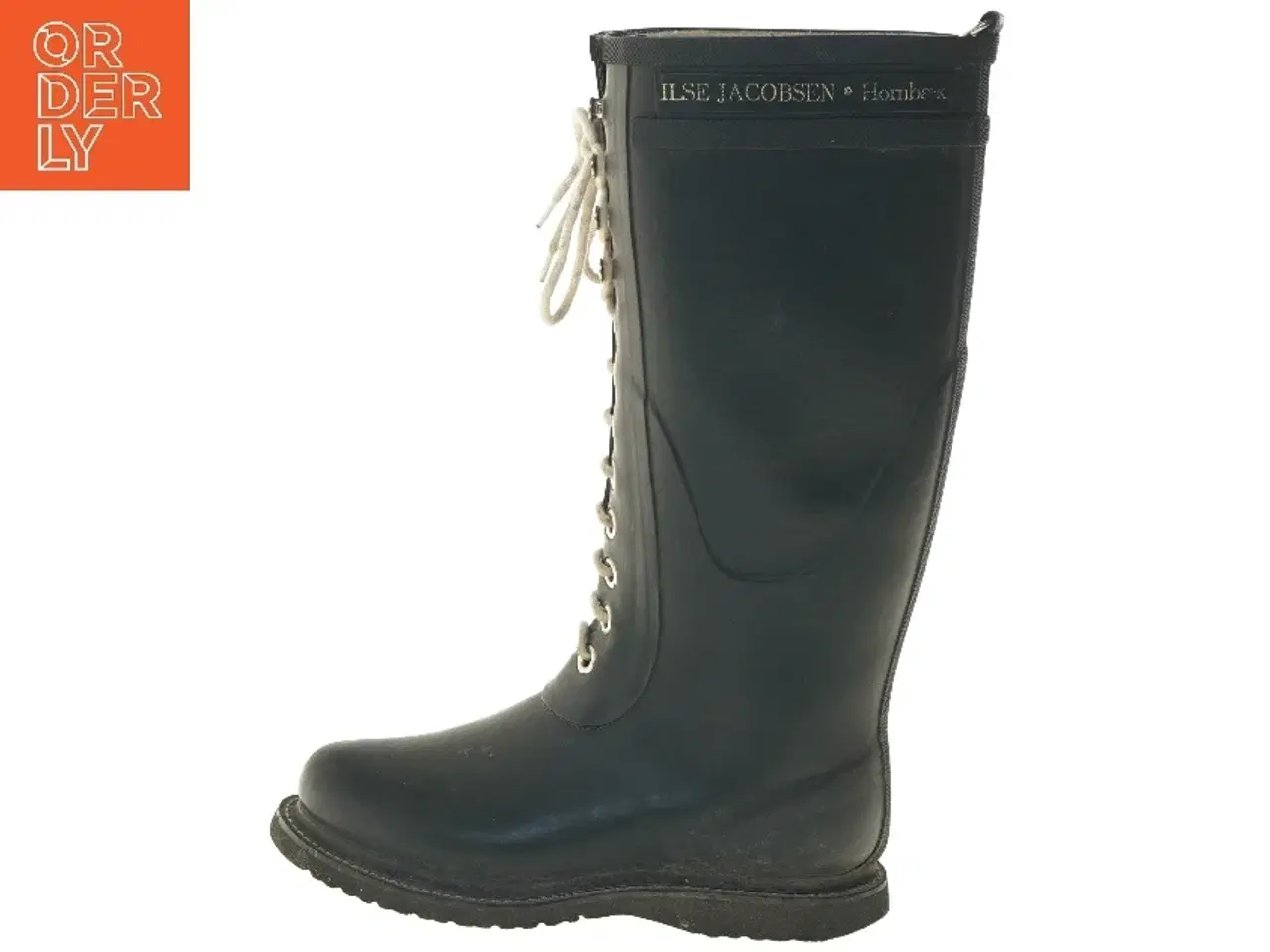 Billede 1 - Ilse Jacobsen sorte gummistøvler fra Ilse Jacobsen (str. 38 )