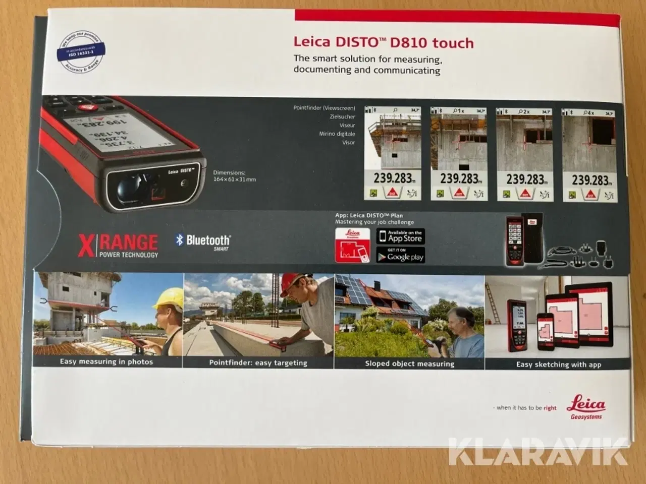 Billede 2 - Laser afstandsmåler Leica Disto D810 Touch