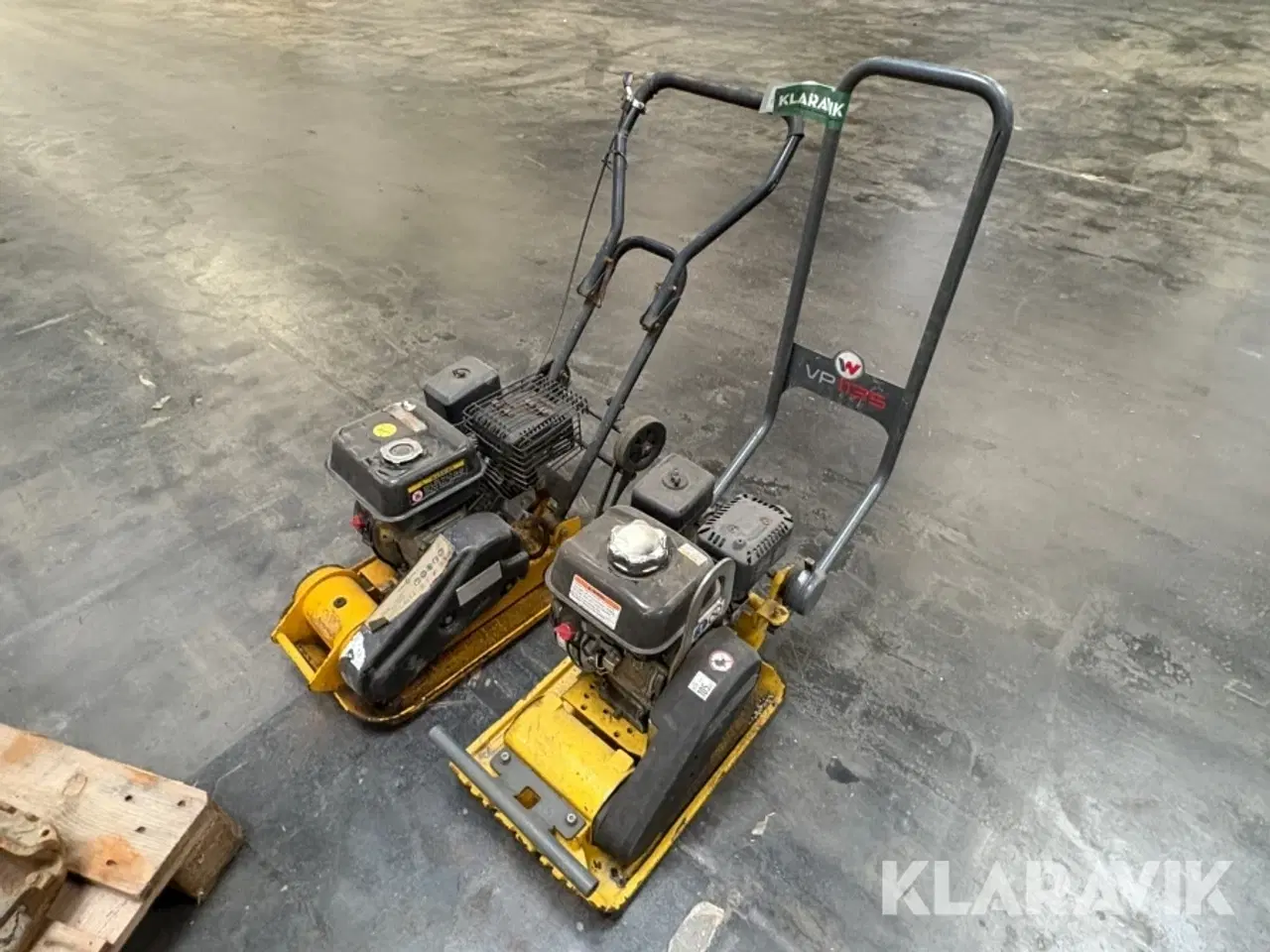 Billede 1 - Pladevibrator Wacker Neuson/Power Craft - 2 styk
